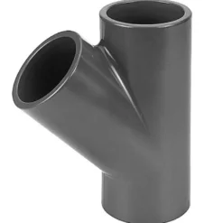 PVC grenrør 45 grader 90 mm