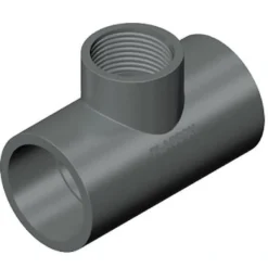PVC TEE 90 grader 40x11/4''x40 (reduceret)