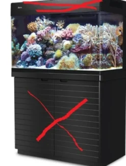 Red Sea Max 250 Sort Akvarium uden belysning