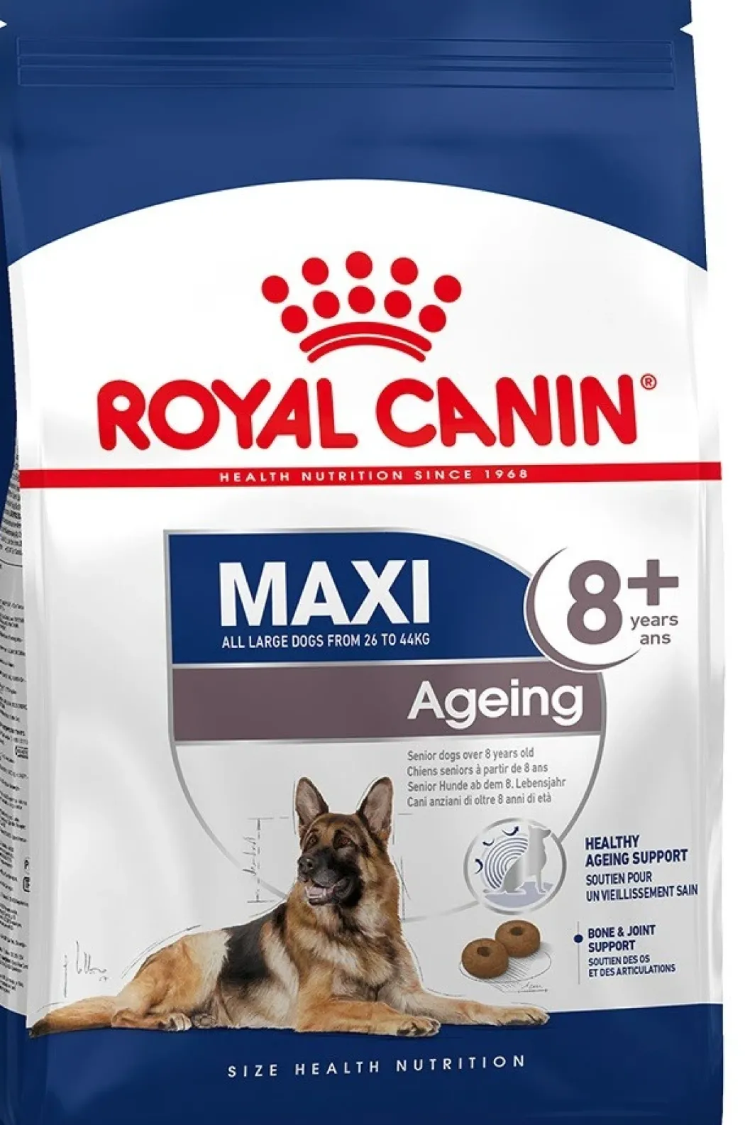 Royal Canin Maxi Ageing 8+ 15 kg - senior hundefoder til store racer