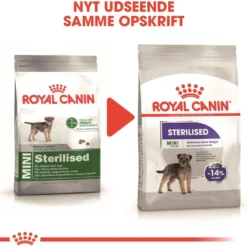 Royal Canin Mini Sterilised Adult 8 kg - hundefoder til steriliserede små hunde