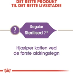 Royal Canin Regular Sterilised +7 10 kg