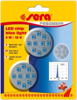 Sera Precision Led Pærer - Blue Light 2 stk.