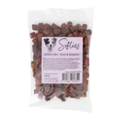 Softies Mix hundesnacks 200 g - Blød og varieret belønning
