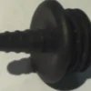 Sort slangestuds (5 mm)