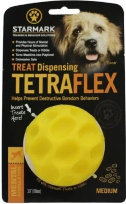 Starmark Dispensing Tetra Flex Medium - snackbold til mellemstore hunde