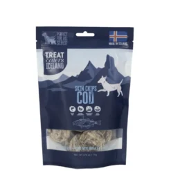 Treateaters Iceland torskeskind chips til hund 70 g