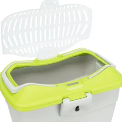 Trixie Mini Capri transportboks Grøn/Grå 40x22x30 cm