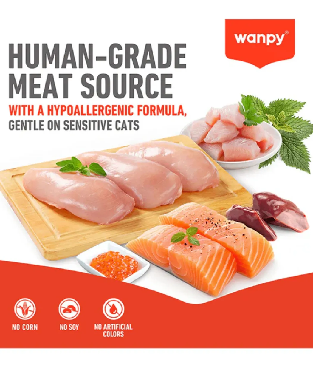Wanpy Crunchy Pockets Salmon 60g