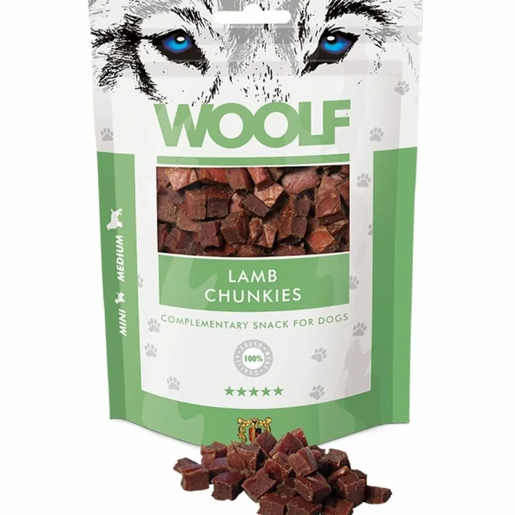 Woolf Hundesnack Lam Chunkies