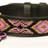 Zinj Ombima halsbånd X-Large Pink - håndlavet hundehalsbånd
